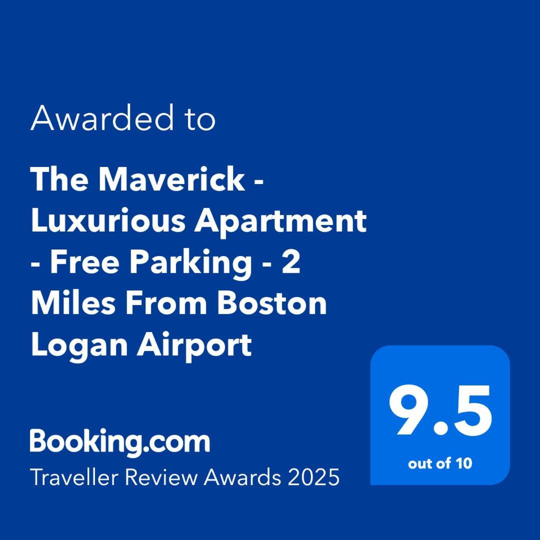 The Maverick - Luxurious Apartment - Free Parking - 2 Miles From Boston Logan Airport Chelsea Esterno foto
